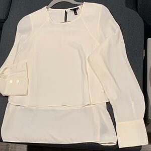 Who What Wear Cream Blouse